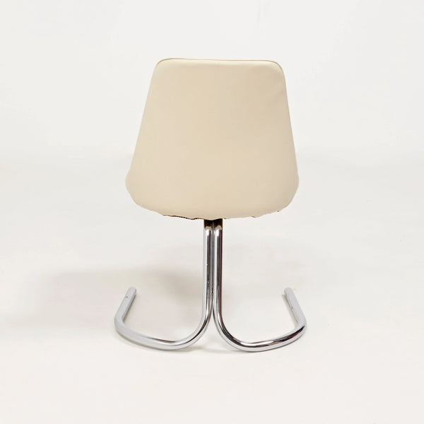 1970s Vintage Chrome Cantilever Dining Chairs - REHAUS - 1970's