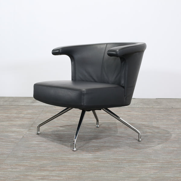 Frighetto Leather Swivel Chair
