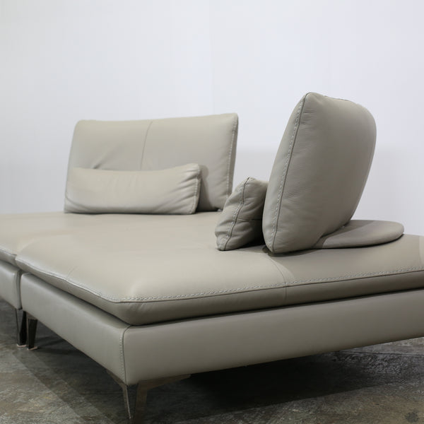 Roche Bobois Scenario Leather Living Room Set by Sacha Lakic