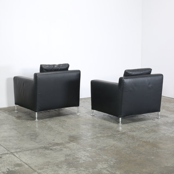 B&B Italia Harry Armchairs, Set of Two