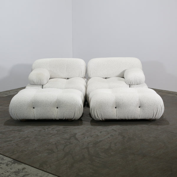 B&B Italia Camaleonda Modular Sofas and Matching Ottomans