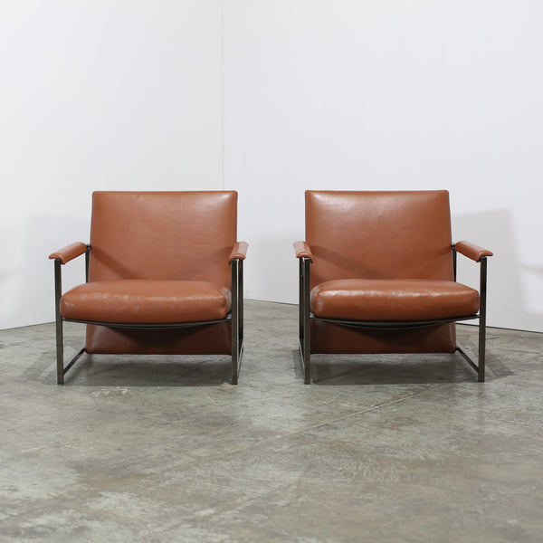 Minotti Atlan Armchairs by Rodolfo Dordoni, Set of Two