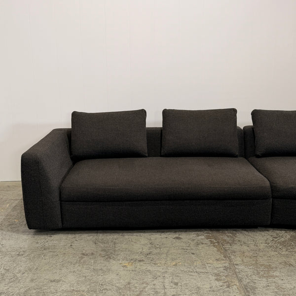 BoConcept Bergamo Sofa and Bermuda Footstool