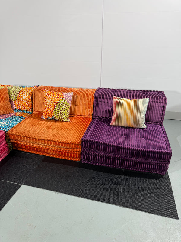Roche Bobois Mah Jong Sectional Sofa, Set of Twenty Seven