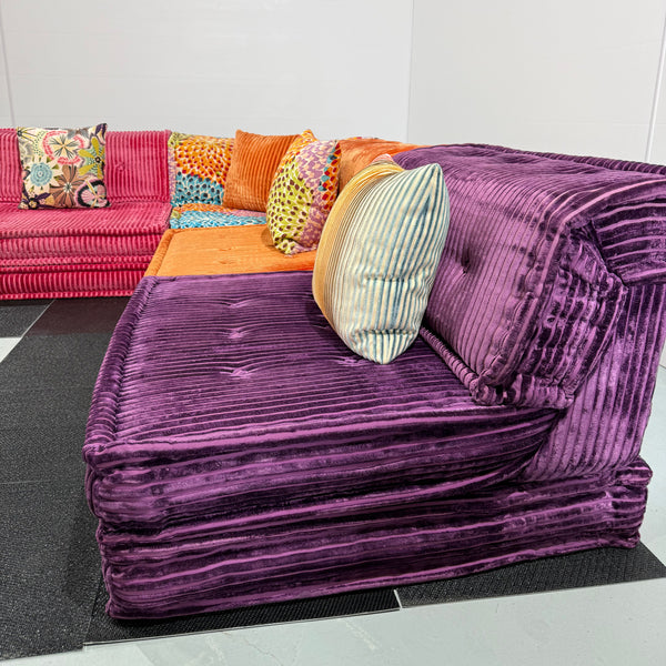 Roche Bobois Mah Jong Sectional Sofa, Set of Twenty Seven