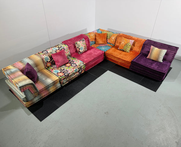 Roche Bobois Mah Jong Sectional Sofa, Set of Twenty Seven