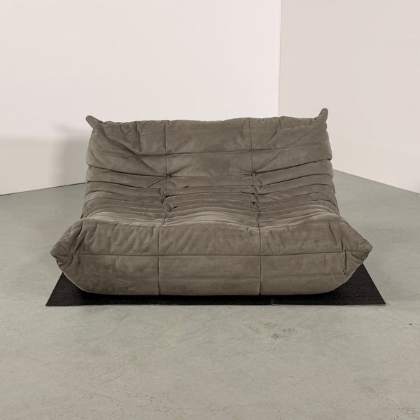 Ligne Roset by Michel Ducaroy Togo Grey Modular Sofa, Set of Three