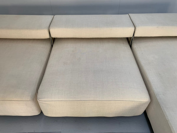 B&B Italia Andy '13 L - Shape Sofa - In Neutral Fabric @ REHAUS