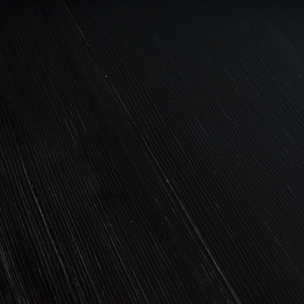 B&B Italia by Antonio Citterio Argo Brushed Black Oak Dining Table - REHAUS - Antonio Citterio