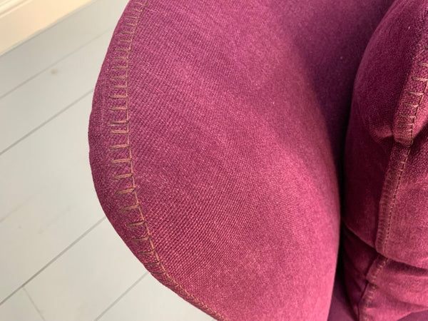 B&B Italia Febo Chaise Longue Sofa in Violet Enia Chenille @ REHAUS