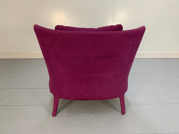 B&B Italia Febo Chaise Longue Sofa in Violet Enia Chenille @ REHAUS