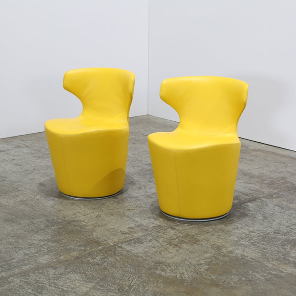 B&B Italia Yellow Papilio Chairs by Naoto Fukasawa, Set of Ten @ REHAUS