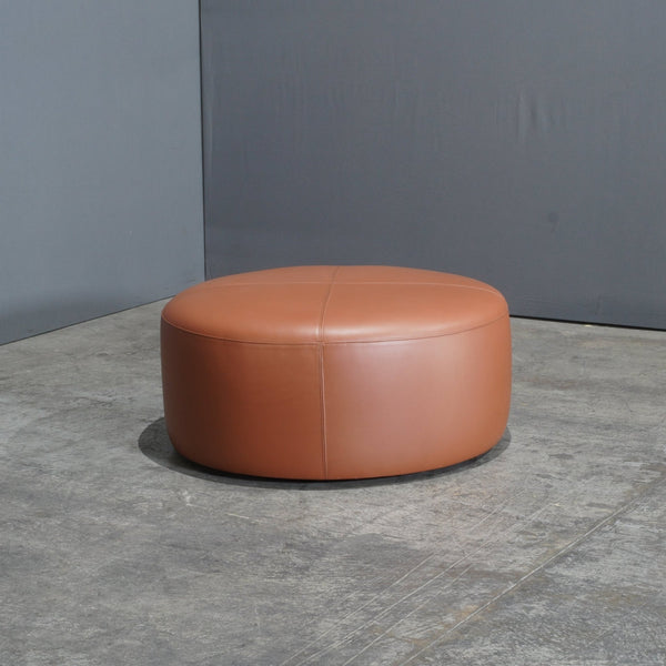 Bespoke Sedilia Leather Ottoman @ REHAUS