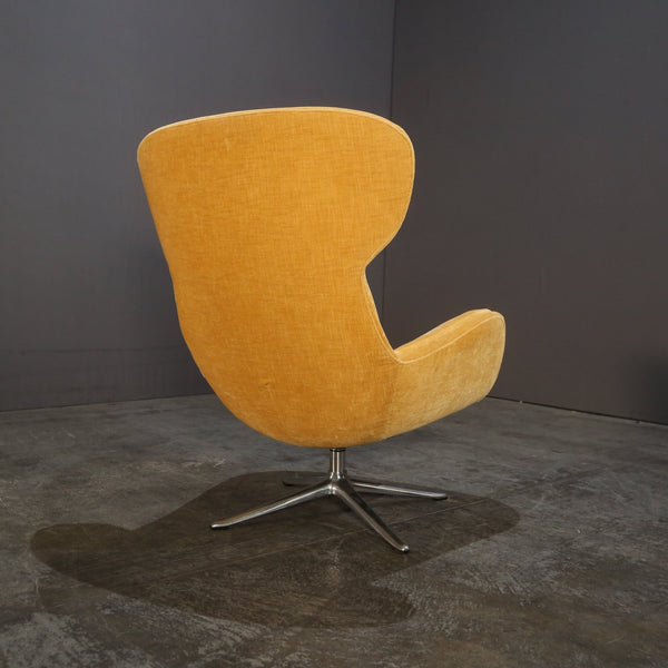 BoConcept Corduroy Yellow Chair with Swivel Function @ REHAUS