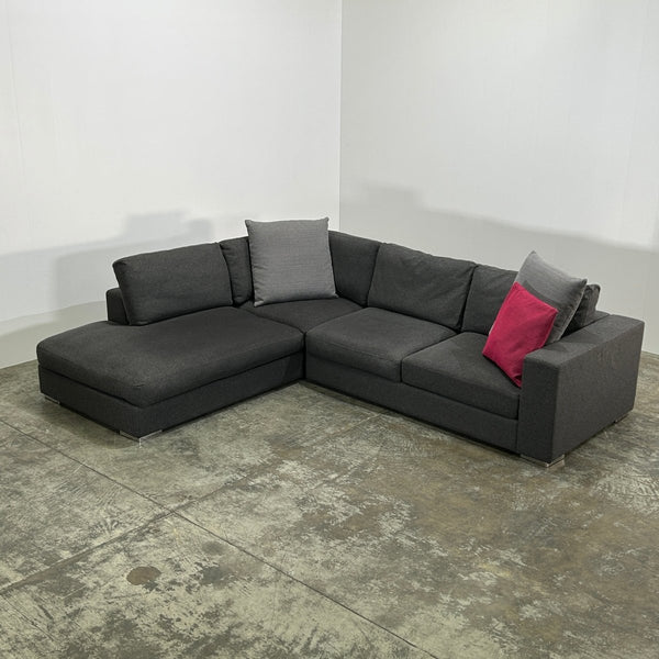 BoConcept Grey Corner Sofa @ REHAUS