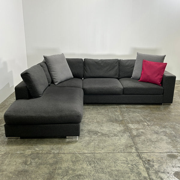 BoConcept Grey Corner Sofa @ REHAUS