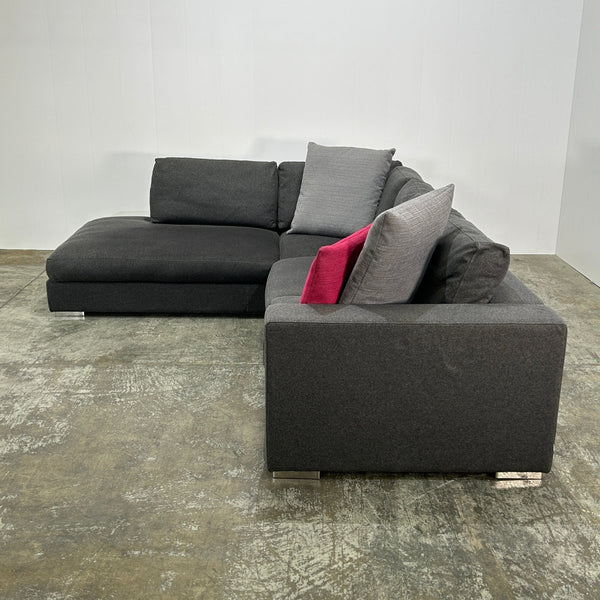 BoConcept Grey Corner Sofa @ REHAUS