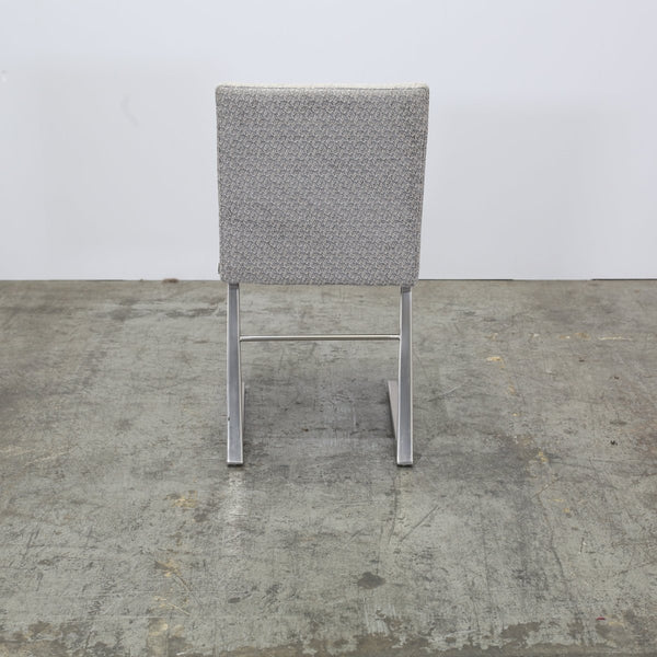 BoConcept Grey Leather Mariposa Dining Chairs, Set of Four @ REHAUS