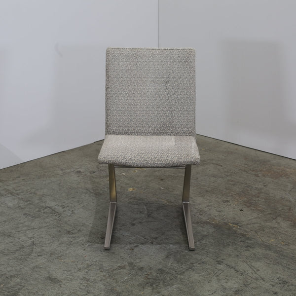 BoConcept Grey Leather Mariposa Dining Chairs, Set of Four @ REHAUS