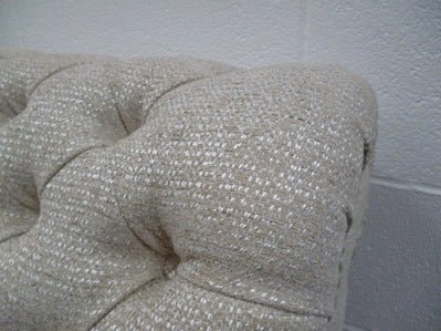 Brewster Chaise Chair in Romo Fabric, Handmade by George Smith Craftsmen @ REHAUS