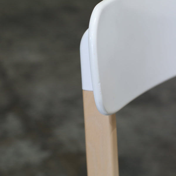Calligaris Chaise Cream Chairs, Set of Six @ REHAUS