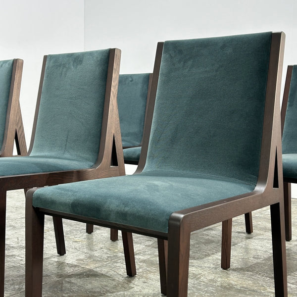 Camerich Flora Velvet Dining Chairs, Set of Twelve @ REHAUS