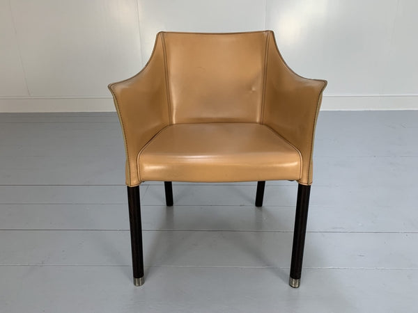 Cappellini Cap Dining Armchairs - In Saddle Leather, Set of Twelve @ REHAUS