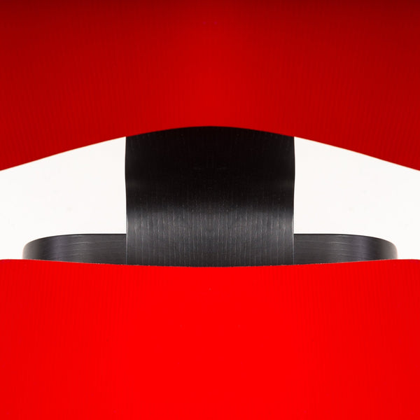 Charles and Ray Eames for Herman Miller Red and Black DCW Accent Chair 2004 - REHAUS - Charles & Ray Eames