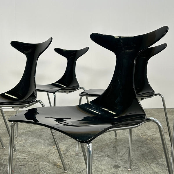 Ciacci Kreaty Delfy Dining Chairs by Gino Carollo, Set of Six @ REHAUS