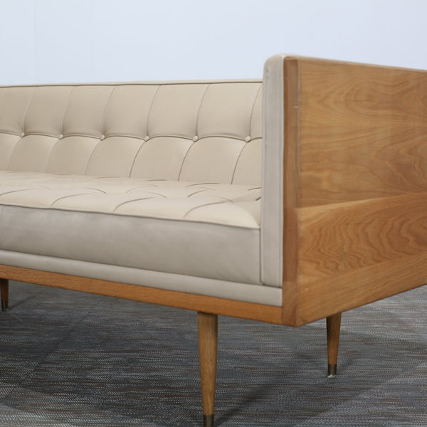De La Espada Leather Box Sofa by Autoban @ REHAUS