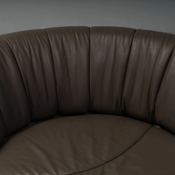 De Sede by Hugo de Ruiter Grey Leather DS - 164/29 Sofa - REHAUS - Hugo de Ruiter