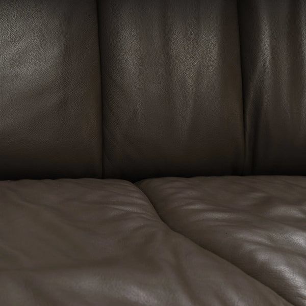 De Sede by Hugo de Ruiter Grey Leather DS - 164/29 Sofa - REHAUS - Hugo de Ruiter