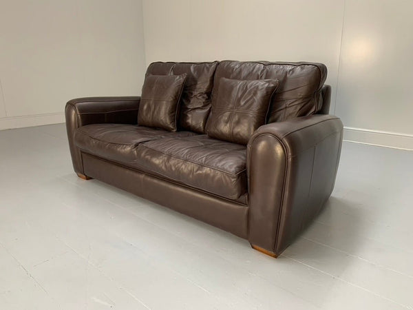 Duresta Spitfire 2 - Seat Sofa - In Dark Brown Mustang Leather @ REHAUS