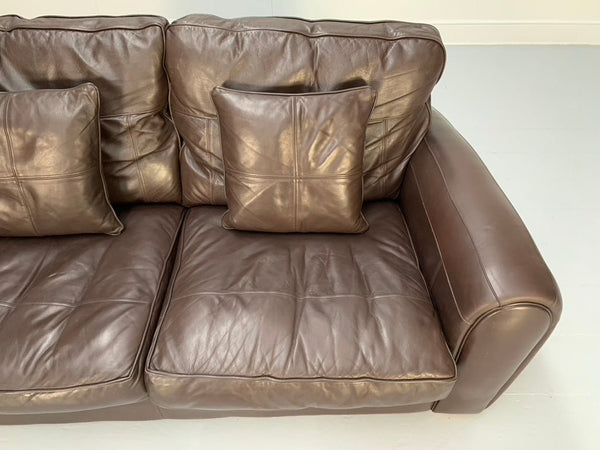 Duresta Spitfire 2 - Seat Sofa - In Dark Brown Mustang Leather @ REHAUS