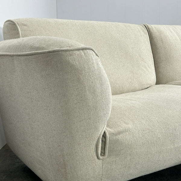 Edra Grande Soffice Sofa and Footstool by Francesco Binfaré @ REHAUS
