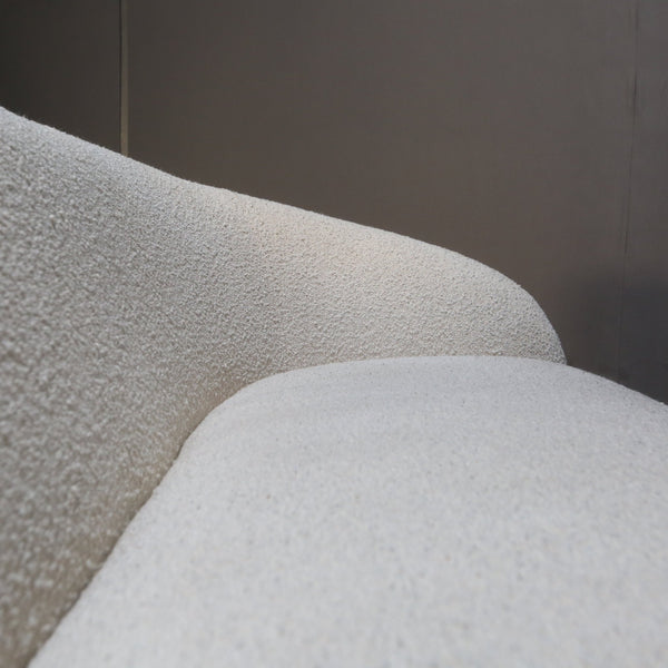 Eichholtz Brice White Boucle Sofa @ REHAUS