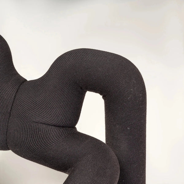 Ekstrem Black Lounge Chairs by Terje Ekstrøm, Set of 2 - REHAUS - Terje Ekstrøm