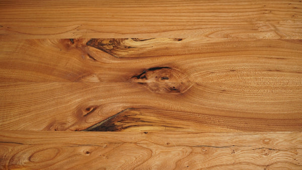 Elm Wood Extendable Dining Table @ REHAUS