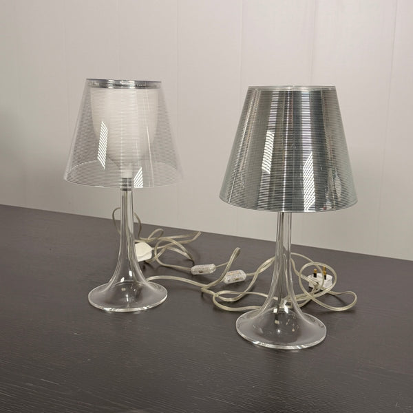 Flos Miss K Lamps by Philippe Starck, Set of Two with Differing Shades @ REHAUS