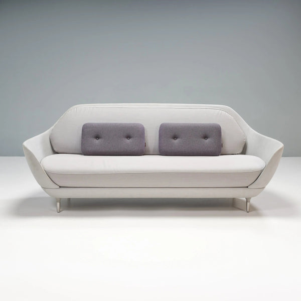 Fritz Hansen by Jaime Hayón Grey Favn Three Seater Sofa - REHAUS - Jaime Hayón