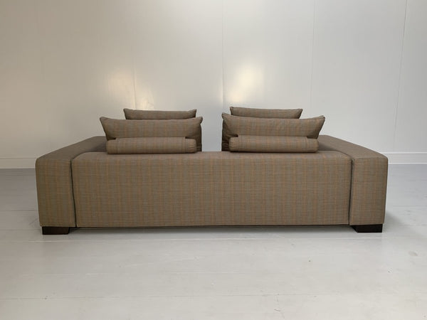 George Smith Square 4 - Seat Sofa - In Ralph Lauren Glen Plaid Check @ REHAUS