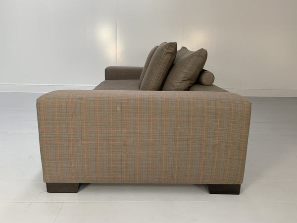 George Smith Square 4 - Seat Sofa - In Ralph Lauren Glen Plaid Check @ REHAUS