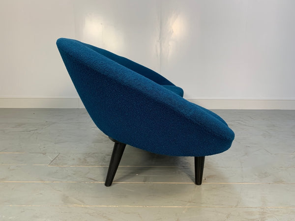 George Smith Tom Dixon Sofa - Bean - 4 - Seat Sofa in Mid - Blue Bute Tiree Woollen Boucle @ REHAUS