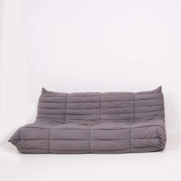 Grey Wool Modular Sofa, 4 pieces - REHAUS - Ligne Roset