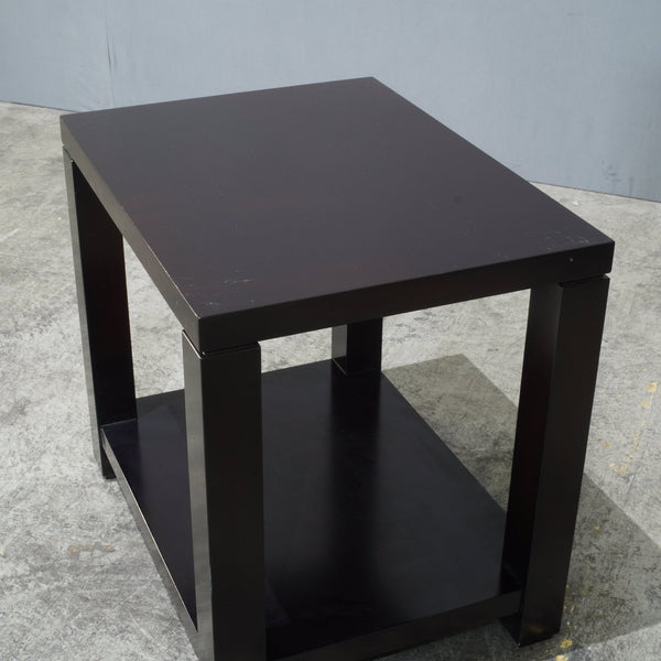 HC Black Wooden Side Table @ REHAUS