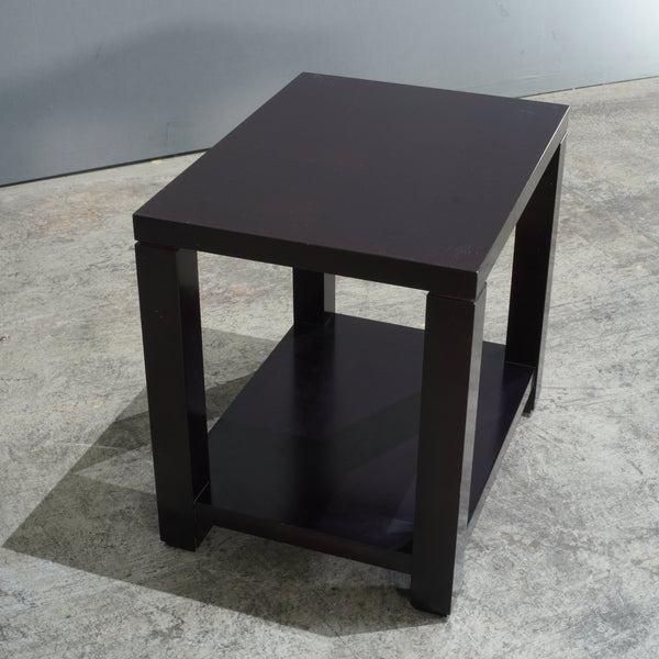 HC Black Wooden Side Table @ REHAUS