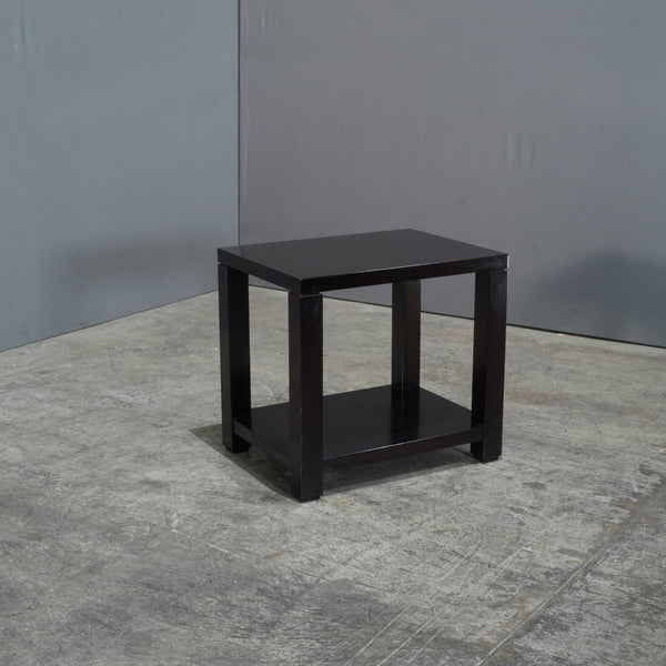 HC Black Wooden Side Table @ REHAUS