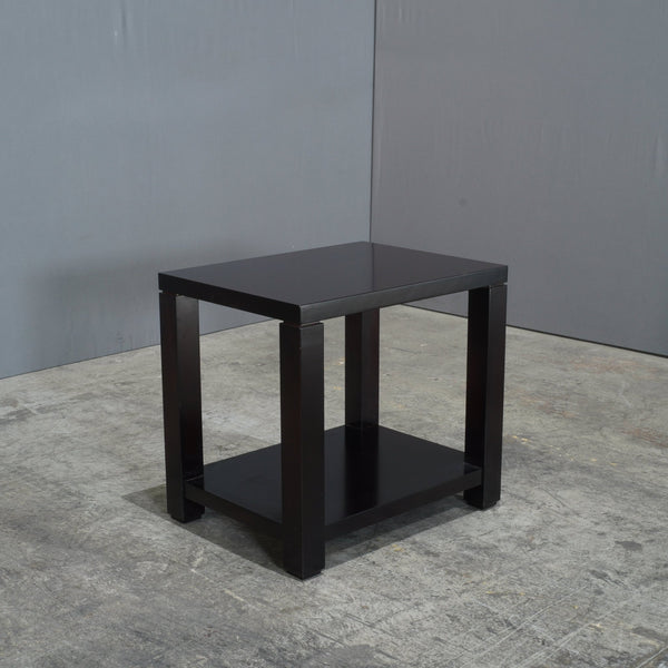 HC Black Wooden Side Table @ REHAUS