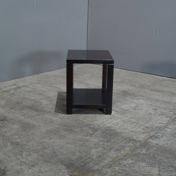 HC Black Wooden Side Table @ REHAUS