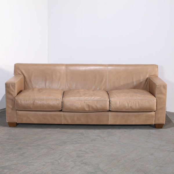 Hermès Reeditions 3 Seater Leather Sofa by J.M. Frank @ REHAUS